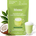 Blume Matcha Coconut Superfood Latte – Organic Matcha Green Tea from Shizuoka Japan, Moringa Leaf & Coconut Milk Latte Mix, Caffeine & L-Theanine for Energy & Focus, Zero Sugar, Vegan - 25 Servings 🍁 All In One Marketplace Canada