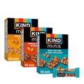 KIND Mini Snack Bars Variety Pack, Gluten Free, Low Sugar, Low Calorie Snacks, Almond Sea Salt & Dark Chocolate, Caramel Almond & Sea Salt, Peanut Butter Dark Chocolate, 30 Count 🍁 All In One Marketplace Canada