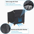 Gasadar Patio Chair Cover-2 Pack, Heavy Duty Waterproof UV Resistant Anti-Fading Chair Covers for Lawn Outdoor Furniture Chairs,33"W x 34"D x 31.1"H 🍁 All In One Marketplace Canada