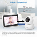 VTech VM924-2 Pan & Tilt Video Baby Monitor with 2 Cameras, 5" LCD Screen, Up to 17 Hrs Video Battery Life(2600 mAh), 1.33x Zoom, Night Vision, Best-in-Class 1000ft Range, Soothing Sounds, 2-Way Talk 🍁 All In One Marketplace Canada
