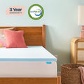 Linenspa 2 Inch Memory Foam Mattress Topper, Gel Infused Queen Mattress Topper, CertiPUR-US Certified 🍁 All In One Marketplace Canada