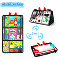 Inbeby Tummy Time Mirror Toy & Play Activity Cinrkle Mat, Black and White High Contrast Baby Newbron Toys 0 3 6 Months Brain Development, Snesory Texture Piano Infant Toys 0 3 6 Months with Squeaker 🍁 All In One Marketplace Canada