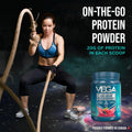 Vega Protein + Supergreens Vegan Plant Based Protein Powder – 20g Organic Pea Protein, Dairy-free, Healthy Breakfast Shake – Berry 18 Servings, 522 grams (Pack of 1) 🍁 All In One Marketplace Canada
