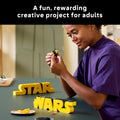 LEGO Star Wars Brick-Built Star Wars Logo - Building Blocks for Adults 18+ - Star Wars Gift Idea for Birthdays - Collectible DIY Model Kit - Home Decor Idea for Fans of The Movie Series - 75407 🍁 All In One Marketplace Canada