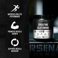 Creatine + Glutamine - Canadian-Owned Supplement with L-Glutamine - 30 Servings 🍁 All In One Marketplace Canada