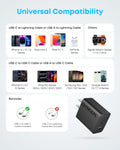 Anker iPhone 17/16 Charger, 2-Pack 20W Fast USB C Charger Block, for iPhone 17/16/16 Pro Max/15 Series/iPad Pro and More (2 Pack & 2 Cable)(Black) 🍁 All In One Marketplace Canada