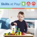Melissa & Doug 100 Wooden Building Blocks with Storage Box 🍁 All In One Marketplace Canada