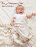Momcozy Muslin Swaddle Blanket, 4 Pack Ultra Soft Neutral Swaddle Blankets, Breathable Large 47'' x 47'' Baby Infant Newborn Essentials, Boys Girls Receiving Blanket, Beige Star 🍁 All In One Marketplace Canada