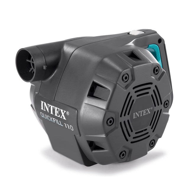 INTEX 66643E QuickFill 120 Volt AC Electric Pump: Inflates and Deflates Air Mattresses – Includes 3 Interrconnecting Nozzles – Easy Carry Handle – 1100 L/Min Air Flow – Indoor Use 🍁 All In One Marketplace Canada