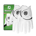 FootJoy Men's WeatherSof 2-Pack Golf Glove, White, Medium, Worn on Left Hand 🍁 All In One Marketplace Canada