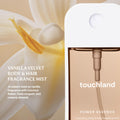 Touchland Body & Hair Fragrance Mist, 2 FL OZ - Vanilla Velvet 🍁 All In One Marketplace Canada
