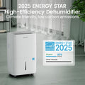 Waykar 80 Pints 2025 Energy Star Dehumidifier for Spaces up to 5,500 Sq. Ft for Basement and Home, Large Room with Drain Hose and 1.14 Gallons Water Tank 🍁 All In One Marketplace Canada