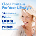 Purely Inspired Collagen Peptides Powder for Women & Men (Unflavoured) - Paleo & Keto-Friendly Supplement for Healthy Skin & Hair - Grass-Fed & Pasture Raised - 282g, 28 Servings (Pack of 1) 🍁 All In One Marketplace Canada