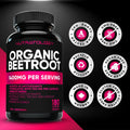 Nutratology® Organic Beetroot Capsules | 1400mg per Daily Serving | 180 Capsules | Canadian Made | Source of Antioxidants | Organic Beet Root Powder 🍁 All In One Marketplace Canada