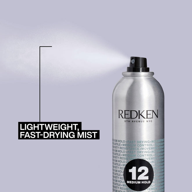 Redken Brushable Hairspray 12, Flexible Medium Hold, 278g 🍁 All In One Marketplace Canada