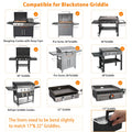 50 Pack Drip Pan Liners for Blackstone Griddle 36" 30" 28" 22" 17", a Cleaning Brush, Aluminum Disposable Grease Drip Cup Liners, Grease Catcher Trays,Griddle Accessories for Outdoor Cooking 🍁 All In One Marketplace Canada