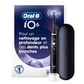 Oral-B iO6 Electric Toothbrush, for a Deep Clean and Whiter Teeth, Black Lava, Rechargeable Electric Toothbrushes, iO Series 6 with 1 Power Toothbrush, 1 Brush Head, and 1 Travel Case 🍁 All In One Marketplace Canada