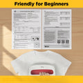 TransOurDream Tru-Iron on Heat Transfer Paper for Light Fabric (10 Sheets, 8.5x11", 2nd Generation) Iron-on Transfers Paper for Light T-Shirts Printable Heat Transfer Vinyl for Inkjet Printer (CA-2-10) 🍁 All In One Marketplace Canada