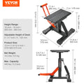 VEVOR Dirt Bike Lift Stand, Motorcycle Jack Lift Stand 440 lbs Capacity and Hydraulic Lift Operation, Adjustable Height Hoist Table, for Dirt Pit Bike Repair, Maintenance, Dirt Bike Accessories 🍁 All In One Marketplace Canada