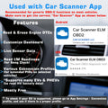 Veepeak OBDCheck BLE+ Bluetooth OBD II Scanner Car Check Engine Light Code Reader Auto Diagnostic Scan Tool for iOS & Android 🍁 All In One Marketplace Canada