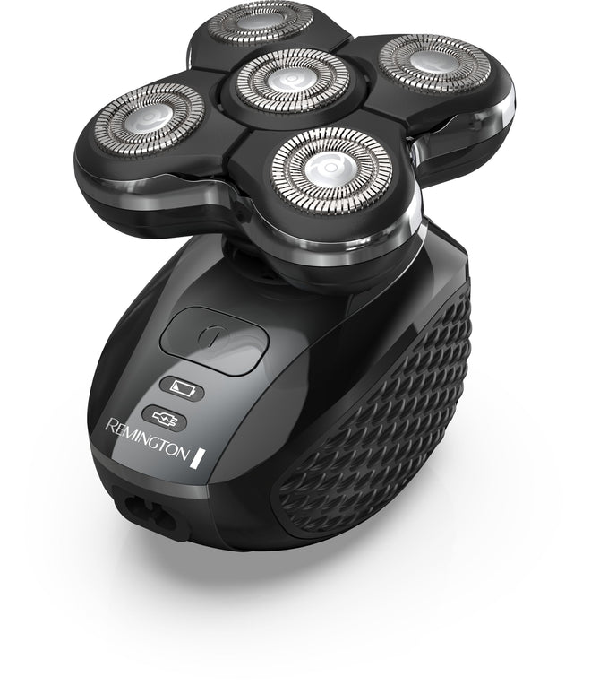 Remington Balder Pro XR7000 Head Shaver for Bald Men, Cordless Electric Razor, 5 Dual Track Rotary Blades, Waterproof Wet/Dry, Lithium Rechargeable, Hair Capture Chamber, Pop-Up Trimmer 🍁 All In One Marketplace Canada