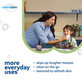 WaterWipes Sensitive+ Baby & Toddler Wipes, 3-In-1 Cleans, Cares, Protects, 99.9% Water, Textured Clean, Unscented & Hypoallergenic, 240 Count (4 Packs) 🍁 All In One Marketplace Canada