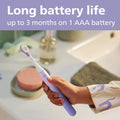 Philips One for Kids by Sonicare Battery Electric Toothbrush, Purple, HY1130/01 🍁 All In One Marketplace Canada