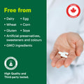 Organika Canadian-Made L-Glutathione (Reduced), Antioxidant and Detox Support -100 Caps 🍁 All In One Marketplace Canada