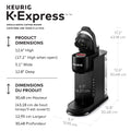 Keurig K-Express Single Serve K-Cup Pod Coffee Maker, Black, With A Removable Reservoir And Strong Button Function 🍁 All In One Marketplace Canada
