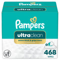 Pampers Free & Gentle 100% Plant-Based Fragrance Free Baby Wipes, 6 pack, 468 Count 🍁 All In One Marketplace Canada