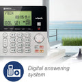 VTech CS6949-2 DECT 6.0 Corded/2-Cordless Telephone System, Black/Silver 🍁 All In One Marketplace Canada