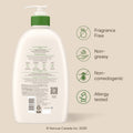 Aveeno Daily Moisturizing Body Lotion with Soothing Prebiotic Oat, Gentle Lotion Nourishes Dry Skin With Moisture, Paraben-, Dye- & Fragrance-Free, Non-Greasy & Non-Comedogenic, 975 ml 🍁 All In One Marketplace Canada