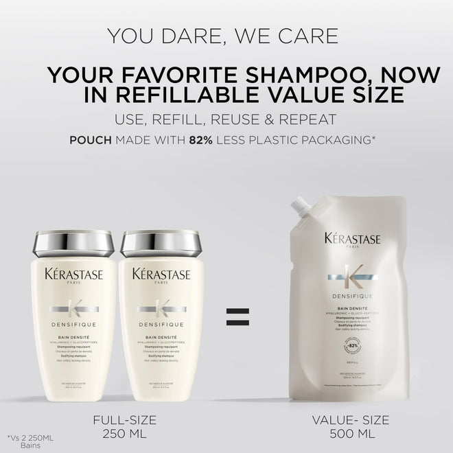 Kérastase Densifique Bain Densité Shampoo for Thinning Hair, 500 mL 🍁 All In One Marketplace Canada