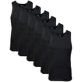 Gildan Men's A-Shirts Tanks Multipack, Black (6 Pack), X-Large 🍁 All In One Marketplace Canada