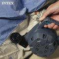 INTEX 66643E QuickFill 120 Volt AC Electric Pump: Inflates and Deflates Air Mattresses – Includes 3 Interrconnecting Nozzles – Easy Carry Handle – 1100 L/Min Air Flow – Indoor Use 🍁 All In One Marketplace Canada