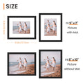 upsimples 8x10 Picture Frame Set of 5,Display Pictures 5x7 with Mat or 8x10 Without Mat,Wall Gallery Photo Frames, Black 🍁 All In One Marketplace Canada