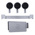 Blackstone 5188 Rear Grease Gate, 3 Magentic Hooks and Tool Holder Combo, Flat Top Griddle Accessories, Stainless Steel Barbeque Cooking Utensil Holder and Grease Guard 🍁 All In One Marketplace Canada