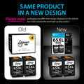 Smart Ink Remanufactured Ink Cartridges Replacement for HP 65 XL HP 65XL (2 Black Combo Pack) to use with DeskJet 3755 2600 2625 2652 2655 3700 3720 3752 3772 Envy 5000 5010 5052 5055 Printer Series 🍁 All In One Marketplace Canada