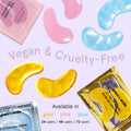 grace & stella Award Winning Under Eye Mask - Travel Essentials - Birthday Gifts for Women - Gel Eye Patches for Dark Circles, Puffy Eyes, Wrinkles, Undereye Bags - Vegan - Self Care (48 Pairs, Gold) 🍁 All In One Marketplace Canada