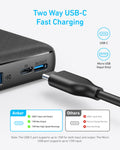 Anker Power Bank(PowerCore 10K),Compact Travel-Ready 10,000mAh Battery Pack with PowerIQ Charging Technology,5V/3A High-Speed Charging for iPhone,iPad,and More (USB-C Input and Output（Black），1pack) 🍁 All In One Marketplace Canada