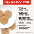 Stella & Chewy’s Freeze Dried Raw Dinner Patties – Grain Free Dog Food, Protein Rich Stella’s Super Beef Recipe – 396g Bag 🍁 All In One Marketplace Canada