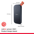 SanDisk 2TB Portable SSD - Up to 800MB/s, USB-C, USB 3.2 Gen 2, Updated Firmware - External Solid State Drive - SDSSDE30-2T00-G26 🍁 All In One Marketplace Canada