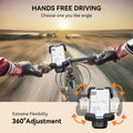 Motorcycle/Bicycle Phone Mount for 4.7-6.8" Phones (Orange) 🍁 All In One Marketplace Canada