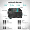 Rii i8+ Mini Wireless Keyboard,Bluetooth Keyboard with Touchpad,Handheld Remote,LED Backlit Compatible with Android TV Box, Android Smart TV,HTPC,Raspberry Pi, Win 7 8 10,Mac OS 🍁 All In One Marketplace Canada