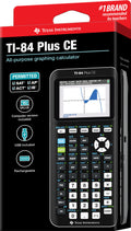 Texas Instruments TI-84 Plus CE Color Graphing Calculator, Black 7.5 Inch 🍁 All In One Marketplace Canada