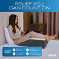 Kolbs Leg Elevation Pillows for After Surgery | Flat Top Bed Wedge Bolster Pillow for Legs | Foot, Knee, Ankle Elevation Post Surgery (Flat Top 7" Height) 🍁 All In One Marketplace Canada