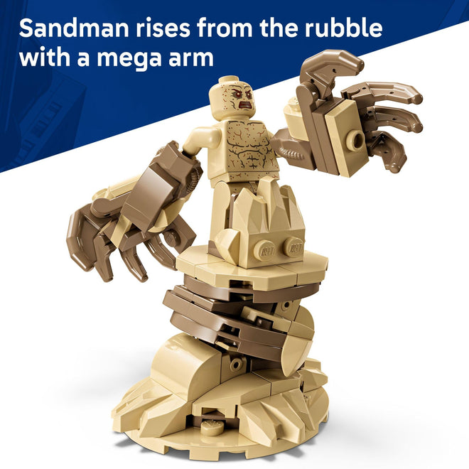 LEGO Marvel Epic Battle: Spider-Man vs. Sandman Building Toy for Boys & Girls - Super Hero Playset W/Venom, Sandman, & Spider-Man Minifigures - Gift Idea for Birthdays - Ages 9+ - 76334 🍁 All In One Marketplace Canada