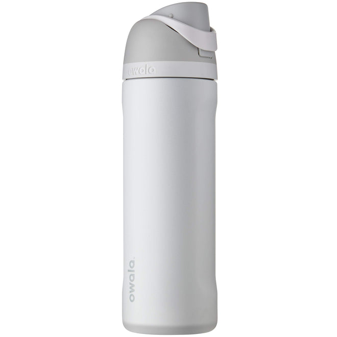 Owala FreeSip Insulated Stainless Steel Water Bottle with Straw for Sports and Travel, BPA-Free, 24-oz, Shy Marshmallow 🍁 All In One Marketplace Canada