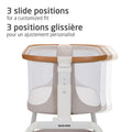 Maxi-Cosi Iora Bedside Bassinet , infant bedside sleeper crib, 4 height positions, portable & folds flat, large storage basket, includes travel bag, Horizon Sand 🍁 All In One Marketplace Canada