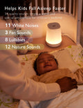 Baby Sound Machine, Momcozy White Noise Machine for Baby Sleeping with Night Light, Toddler Sleep Trainer 34 Soothing Sleep Sounds, Timer, App Remote Control, Personal Sleep Routine Alarm Clock(Blue) 🍁 All In One Marketplace Canada